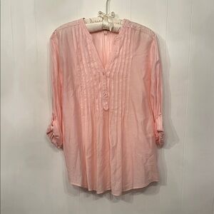 Chic Light Pink Women's Blouse
